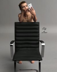 3d breasts chair edylear naked phone