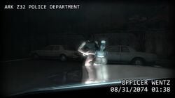 3d animated arms_behind_back astral_chain bouncing_ass bouncing_breasts from_behind fucked_silly huge_breasts jiggle marie_wentz police police_car police_hat police_officer police_uniform policewoman rape rochestedorm sound sound_edit tagme video