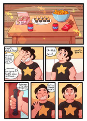 steven quartz universe from steven universe by fermrviper