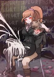 1boy 1girls ahe_gao beltskirt black_skirt bondage bound_to_chair boy_rape chair chair_bondage cum_on_body cum_on_leg cum_on_thigh cum_on_thighs cum_while_forced cum_while_restrained danganronpa danganronpa_3 english_text excessive_cum female female_on_top female_rapist femdom forced_orgasm glowing_eyes hand_on_head light-skinned_female light-skinned_male light_skin male male_rape_victim malesub mind_break mind_control mosbles multiple_orgasms naegi_makoto nylons pantyhose pencil_skirt rape red_eyes restrained reverse_rape rope sex_in_skirt sitting sitting_on_lap sitting_on_person size_difference skirt straight straight_hair text thigh_sex tight_skirt trembling yukizome_chisa