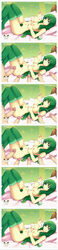 ayb cum glass green_hair highres long_image nude tall_image uncensored