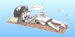 2026 2:1 5_toes ahegao anthro arched_back beanie blush bodily_fluids bottomless canid canine canis claws clitoris clothed clothing curling_toes dialogue digital_media_(artwork) domestic_dog ejaculation english_text feet female fifi_(somemf) floppy_ears fur genital_fluids genitals grey_hair hair hat headgear headwear hi_res holding_clothing holding_hat holding_headgear holding_headwear holding_object humanoid_feet looking_pleasured lying mammal masturbation mccheeky64 on_back open_mouth orgasm panties panties_down partially_clothed pawpads pillow plantigrade poodle profanity simple_background slim solo speech_bubble sweat tail teeth text toes tongue topwear towel underwear underwear_down vaginal_fluids vaginal_squirting vulva white_body white_fur
