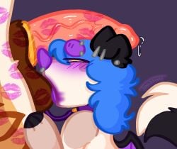 looking_up looking_at_penis on_knees licking licking_balls cock_worship balls penis penis_on_face penis_on_head tongue tongue_out sucking_balls precum veiny_penis anthro tiger canine tail furry size_difference extreme_size_difference wings bat_wings toastlotl highres digital_media_(artwork) digital_drawing_(artwork) absurd_res abuse collar leash leash_and_collar leashed_collar leashed_to_genitals cock_ring petplay puppyplay curly_hair blue_hair piercings lipstick lipstick_mark lipstick_on_penis lipstick_on_balls lipstick_smear lipstick_mark_on_penis purple_lipstick purple_eyes simple_background cuntboy cuntboy/male transmasc trans_man trans_(lore) rape raped rape_slave huge_balls huge_penis stripes striped_fur