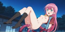 1girl 1girls ai_generated anal aqua_eyes black_socks blue_cardigan blunt_bangs bokutachi_wa_benkyou_ga_dekinai braid breasts cardigan civitai civitai_lora exposed exposed_breasts exposed_pussy female human_female illustrious_(stable_diffusion) illustrious_xl kirisu_mafuyu medium_breasts nipples nova_anime_xl nude pink_hair pussy red_shirt ribbon school_uniform sdxl shirt skinny socks solo stable_diffusion tagme teacher tentacle_sex tentacles vaginal vgt13 we_never_learn yellow_ribbon