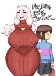 frisk from deltarune by egoroamer