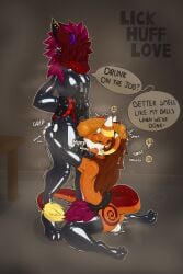 absurd_res ball_sniffing balls bodily_fluids body_worship clothing dominant dominant_male drunk english_text femboy genitals hi_res intelligence intelligence_loss iq latex latex_clothing latex_skinsuit loss male meme musk musk_cloud musk_worship musky_balls musky_penis rubberjett skinsuit sniffing substance_intoxication sweat sweaty_balls sweaty_body sweaty_genitalia text tight_clothing