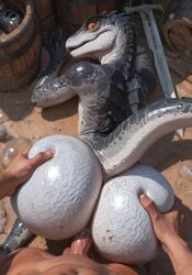 ai_generated ass ass_bigger_than_head ass_focus jungle outdoors defeat_rape defeat_sex defeated forced huge_ass huge_butt human human_on_anthro human_penetrating light-skinned_male male/female male_penetrating male_penetrating_female monster_girl rape raped_by_enemy raped_male scared vaginal_penetration riding riding_penis female_on_top female_penetrated female_focus butt scalie lizard lizard_girl lizard_humanoid lizard_tail penis vagina vaginal vaginal_sex vaginal_insertion penetration penis_in_pussy