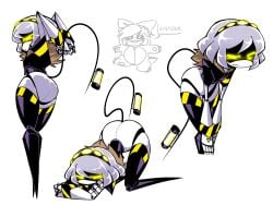v (murder drones) from murder drones by maxoke (artist)