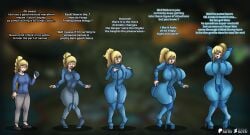 samus aran from metroid by rotei