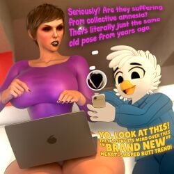 meme meme_pose praise_da_booty_(meme) text 3d blender mashekashe babayka_(mashekashe) anthro ass_focus ass_in_dress bent_over dress heart-shaped_butt heart_shaped_ass milf massive_ass ass_bigger_than_head thick_ass bubble_butt thunder_thighs thunderthighs thick_legs big_ass huge_thighs wide_thighs wide_hips huge_butt thick_thighs huge_ass massive_thighs curvy curvy_figure curvaceous curvy_female curvy_body curvaceous_figure curvaceous_female big_breasts tits_bigger_than_head tits_out tits huge_breasts