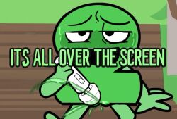 algebralien battle_for_bfdi battle_for_dream_island battle_for_dream_island_again bfb bfdi genderless its_all_over_the_screen jacknjellify jnj meme object_show object_show_community object_shows osc pussy pussy_juice the_power_of_two tpot two_(tpot) vibrator vibrator_on_pussy