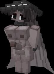 1futa 3d black_eyes black_hair blockbench doodle_world figura futanari green_skin grey_body hat humanized long_hair minecraft mourveil mushroom mushroom_girl mushroom_humanoid notaorange13_(artist) nude penis roblox roblox_game sad self_upload