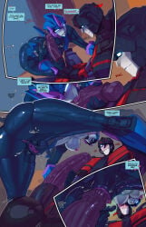 1boy 1girls arcee arcee_(prime) bare_arms bare_legs bare_shoulders bare_thighs big_breasts big_penis blush clanker clothed clothing color comic comic_page embarrassed english_text female fred_perry hand_on_penis hi_res huge_cock imminent_sex jack_darby large_breasts looking_pleasured male male/female male_penetrating massive_penis page_4 penetration penile_penetration penis_in_pussy pleasure_face pussy pussy_juice robot robot_boy robot_girl robot_humanoid robot_joints robotic_arm sex standing stomach_bulge text text_bubble thick_thighs train transformers transformers_prime vaginal_penetration wet wet_pussy