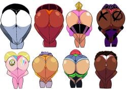 2026 6+girls 8girls animated ass ass_chart ass_focus atomickingboo big_ass black_hair blonde_hair body_writing brown_hair chart clothes_pull coolbeaniebabez dark-skinned_female dark_skin female female_only freckles freckles_on_ass human kassandra_(atomickingboo) kassandra_cruz light-skinned_female light_skin lindel_dollice_quilten loop lower_body lower_body_focus luna_starlene misty_cocoa moni_peiper multiple_girls original original_character praise_da_booty_(meme) purple_hair rear_view shaylynn_summer shiny_skin short_shorts shorts skirt skirt_pull sticker susie_(atomickingboo) susie_carmichael_(atomickingboo) tan-skinned_female tan_skin the_besties_(atomickingboo) thighhighs thighs wendy_wendy white_background white_skin white_skinned_female
