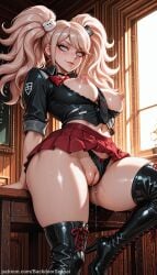 junko enoshima from danganronpa by backdoorsenpai