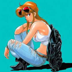 priscilla asagiri from bubblegum crisis by sonoda ken'ichi
