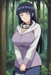 hinata_hyuuga hyuuga_hinata naruto_(series) busty big_breasts large_breasts huge_breasts ass fat_ass big_ass large_ass huge_ass butt big_butt voluptuous curvy female female_only waist hips wide_hips legs cute thick_thighs thick_ass narrow_waist slim_waist aindroidparanoid ai_generated tagme 1girls breasts hi_res human hair