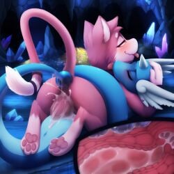 1:1 2021 3_toes anal anal_penetration anthro anthro_on_feral anthro_penetrated anus assimilative_feline bestiality biped blue_body blue_tail blush bodily_fluids cave cavern cervix claws coiling coiling_another coiling_around_body coin crystal cum cum_in_uterus cum_in_vagina cum_inside cum_on_penis cum_splatter darkmirage detailed_background digital_media_(artwork) digitigrade dipstick_tail double_penetration dragon dragonair duo ejaculation erection eye_roll eyelashes eyes_closed feet felid feline female female_anthro female_on_top female_penetrated feral feral_penetrating feral_penetrating_anthro finger_claws forehead_horn from_front_position fur fur_markings generation_1_pokemon genital_fluids genitals gold_(metal) hand_on_head head_wings hi_res horn inside internal internal_anal internal_vaginal interspecies leg_markings long_tail looking_pleasured lying male male/female male_feral male_on_bottom male_penetrating male_penetrating_female mammal markings multicolored_body multicolored_fur multicolored_tail mythological_creature mythological_scalie mythology narrowed_eyes nintendo nude nude_anthro nude_female on_back on_bottom on_top orgasm pawpads penetration penile penile_penetration penis penis_in_vagina piercing pink_body pink_ears pink_fur pink_pawpads pink_tail pokemon pokemon_(species) quetzalli_(darkmirage) red_blush red_penis red_tongue reverse_missionary_position scalie serpentine sex smile snout socks_(marking) squall_(alpha268) tail tail_around_partner tail_fetish tail_in_ass tail_insertion tail_markings tail_play tail_sex tapering_penis toes tongue tongue_out treasure two_tone_body two_tone_fur two_tone_tail unusual_wing_placement uterus vaginal vaginal_penetration vulva water white_body white_claws white_fur white_horn white_inner_ear white_markings white_nose white_tail white_tail_tip white_wings wings yellow_eyes