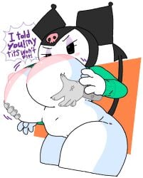 kuromi from sanrio by cassettedream