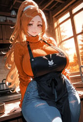 inoue orihime from bleach by miyuai