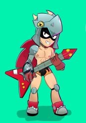 abs biceps big_chest big_pecs boxer_briefs boxers boxers_(clothing) boxers_only brawl_stars bulge bulge_through_clothing bulge_through_underwear bulge_under_clothes chest chunky chunky_thighs draco_(brawl_stars) gay guitar guitarist holding_guitar holding_object huge_chest huge_pecs huge_thighs madamdark07 metalhead muscles muscular pecs thick_thighs thighs yaoi