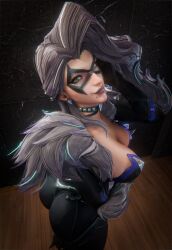 black cat (marvel rivals) from marvel by zen art