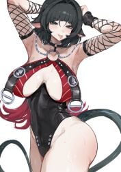 jane doe (nocturne of light) (zenless zone zero) from zenless zone zero by quadzlnw