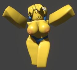 noob from roblox by cosmichannah