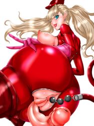 1futa alternate_version_available anal_beads ann_takamaki atlus back_view big_breasts big_penis blonde_hair blue_eyes bodysuit boots breast_outside busty closed_eyes clothing curvy decensored ear_piercing earrings elbow_gloves erect_nipple erection futa_only futanari gloves hat heart-shaped_pupils hourglass_figure human intersex japanese_text lipstick long_hair looking_at_viewer looking_back makeup megami_tensei one-eye_closed pale_skin penis persona persona_5 phantom_thief_suit piercing pink_gloves pink_lipstick pointless_censoring pose posing sega sex_toy shiny shiny_skin sideboob simple_background solo terakinoko text tied_hair tongue_out twintails uncensored voluptuous white_background wide_hips wink yellow_hair zipper