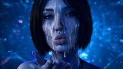 cortana from halo (series) by tripleize
