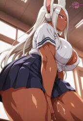 mirko from boku no hero academia by nyxar ora