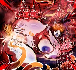 2girls big_breasts breasts breeding cum cum_in_pussy cum_on_breasts cyn_(murder_drones) cyntessa_(murder_drones) diddlydooter1 futa_on_female futanari gore impregnation_request j_(murder_drones) murder_drones tentacle_sex tentacles thick_thighs yellow_eyes