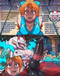 nami (one piece) from one piece by sixfingersai