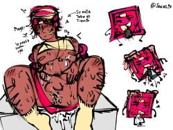 1boy begging begging_for_sex blush cum cum_drip cum_inside cum_on_body cumshot horny lubricant masturbating masturbation object_show object_shows original original_character osc rough sonia0_90 suggestive_pose sweat