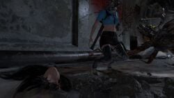 1girls 3d ada_wong artist_request beheaded blood copyright_request decapitation female female_death garry's_mod gore guro human human_female resident_evil ryona