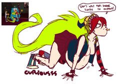 demencia (villainous) from cartoon network by curiousss