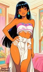 ai_generated areolae ass blush breasts chel completely_nude curvy fake_art female full_body hentai high_resolution highly_detailed large_breasts long_hair looking_at_viewer navel nipples nsfw nude open_mouth patreon pinkbunnies pussy rule34 seductive simple_background smile solo the_road_to_el_dorado thick_thighs thighs uncensored wide_hips