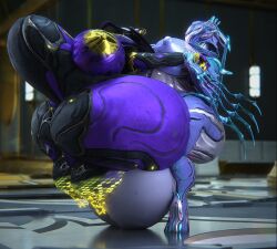 3d big_ass big_breasts big_penis breasts bubble cleavage female futa_on_female futanari huge_ass huge_breasts huge_cock nipples penis qzk_forte sex tagme thick_thighs wide_hips wisp_(warframe)