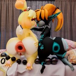 imp midna from animal crossing by mmmano