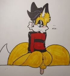 miles prower (anti-tails) from sonic (series) by justsomeidiotonline