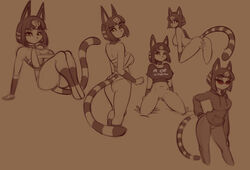 ankha from animal crossing by scorpdk