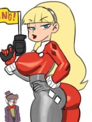 1female 1girls _ adult adult_female aged_up ass bangs batman_(series) big_ass big_breasts blonde-haired_female blonde_female blonde_hair blonde_hair_female blue_eyes breasts bubble_ass bubble_butt couple_cosplay crossover_cosplay darkeros darkeros13 dc dc_comics dipcifica dipper_pines female funny gloves gravity_falls hairband halloween halloween_costume harleen_quinzel harley_quinn harley_quinn_(classic) harley_quinn_(cosplay) human joker joker_(cosplay) long_legs pacifica_northwest red_and_black teasing thedarkeros tight_bodysuit tight_clothes tight_clothing