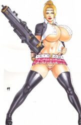 1girls chris_foulkes curvaceous curvy curvy_body curvy_female curvy_figure dead_or_alive female female_only hourglass_figure light-skinned_female light_skin ninja_gaiden rachel_(ninja_gaiden) solo solo_female tagme voluptuous