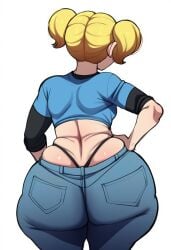 bubbles (powerpuff girls) fan art