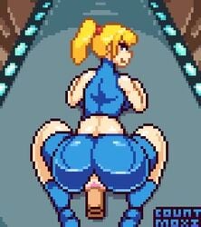 1boy 1girls animated ass ass_bounce blonde_hair boots bouncing_ass countmoxi dainapp disembodied_penis doggy_style doggystyle exposed_pussy faceless_male female garroshedit huge_ass large_ass light-skinned_female looking_at_viewer looking_back male metroid nintendo penetration pixel pixel_art pov samus_aran sex shorter_than_10_seconds shorter_than_30_seconds sound sound_edit straight thick_ass thick_thighs thrusting tied_hair tight_clothing vaginal_penetration vaginal_sex video voluptuous wide_hips