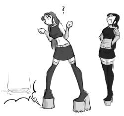 1boy 1boy1girl 1female 1girl 1girl1boy 1girls adult adult_female black_and_white blackfire boot_fetish boots celera_prime cfnm clothed_female_nude_male clothes dc dc_comics dcau dominant dominant_female dominatrix female female/male femdom high_heel_boots high_heels knee_boots kneehigh_boots komand'r koriand'r leather leather_boots long_legs male male/female malesub monochrome platform_boots platform_footwear platform_heels platform_shoes shoe_fetish starfire starfire_(teen_titans) submissive_male tall_boots teen_titans thigh_boots thigh_highs thighhigh_boots thighhighs thighs trample trampling
