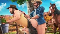 arthur morgan from red dead redemption (series) by domredsins