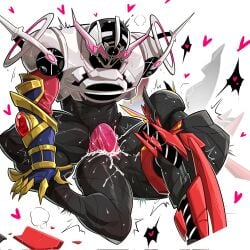 1boy 1cuntboy alien armor big_penis black_armor black_hole broken_armor cum cum_in_pussy cum_inside cuntboy evolt evolto gay gay_domination gay_sex heart heart_symbol hearts hearts_around_body intersex kamen_rider kamen_rider_build kamen_rider_build_(series) kamen_rider_evol large_penis male non-human non-human_penis rabbit red_armor sento_kiryu sweat sweatdrop sweating thick_penis vaginal vaginal_penetration vaginal_sex veiny_cock veiny_penis villain_on_hero wdp66281167 white_armor