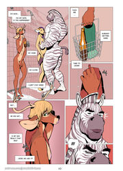 2019 5_fingers aaron_(falcon_mccooper) anthro anthro_on_anthro ass beard big_penis biped body_hair breast_grab breasts cass_(falcon_mccooper) cervid chest_hair comic communal_shower english_text equid equine facial_hair falcon_mccooper felid female fingers genitals girly group half-erect hand_on_breast hi_res humanoid_genitalia humanoid_penis inside jesse_(falcon_mccooper) larger_male lion long_penis male mammal manly medium_breasts muscular muscular_male muscular_thighs nipples nude one_eye_closed pantherine pecs penis penis_grab plantigrade showering size_difference smaller_female smaller_male snout straight text wink zebra