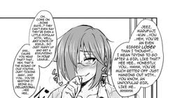 ahe_gao ahegao animated animated_comic anko_nekura big_breasts blush clothed_sex clothing comic comic_dub cum cum_in_pussy cum_inside dialogue freckles glasses jimiko korotsuke monochrome mp4 nerdy rough_sex school_uniform sound sound_effects sweat sweaty tagme teasing temptyva the_creepy_glasses_girl tsundere video voice_acted wet wet_clothes x-ray